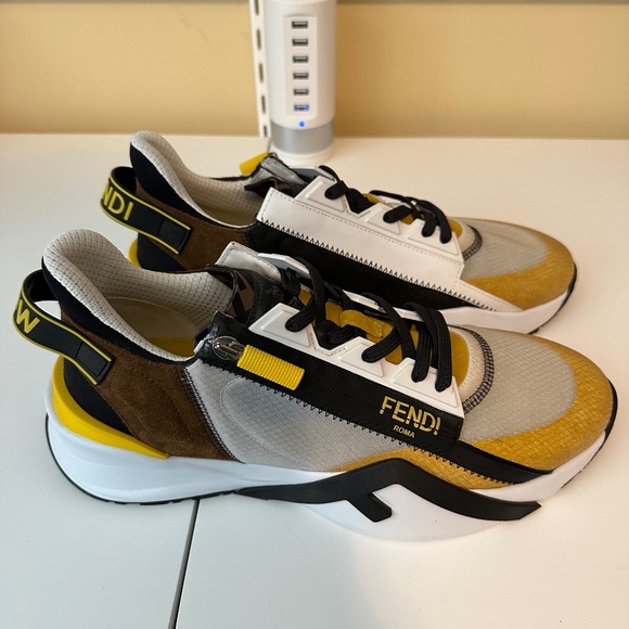 Mens Fendi Flow Shoe - New Condition - Picture 1 of 4